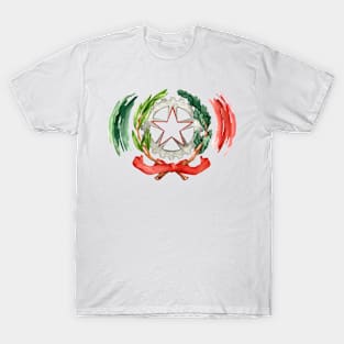 Watercolor Festa Italia T-Shirt